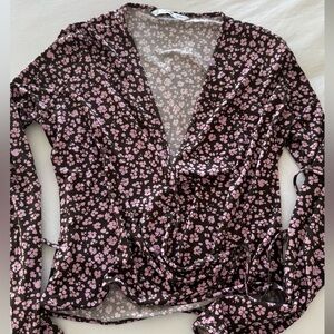 Mango Wrap Top
